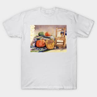 Still Life With Pumpkins T-Shirt